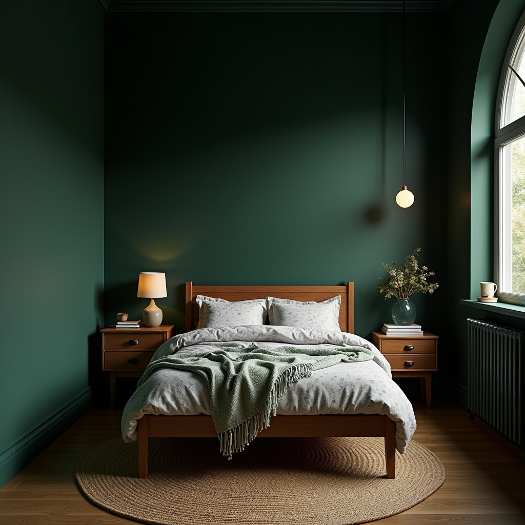 Dark Small Bedroom 18