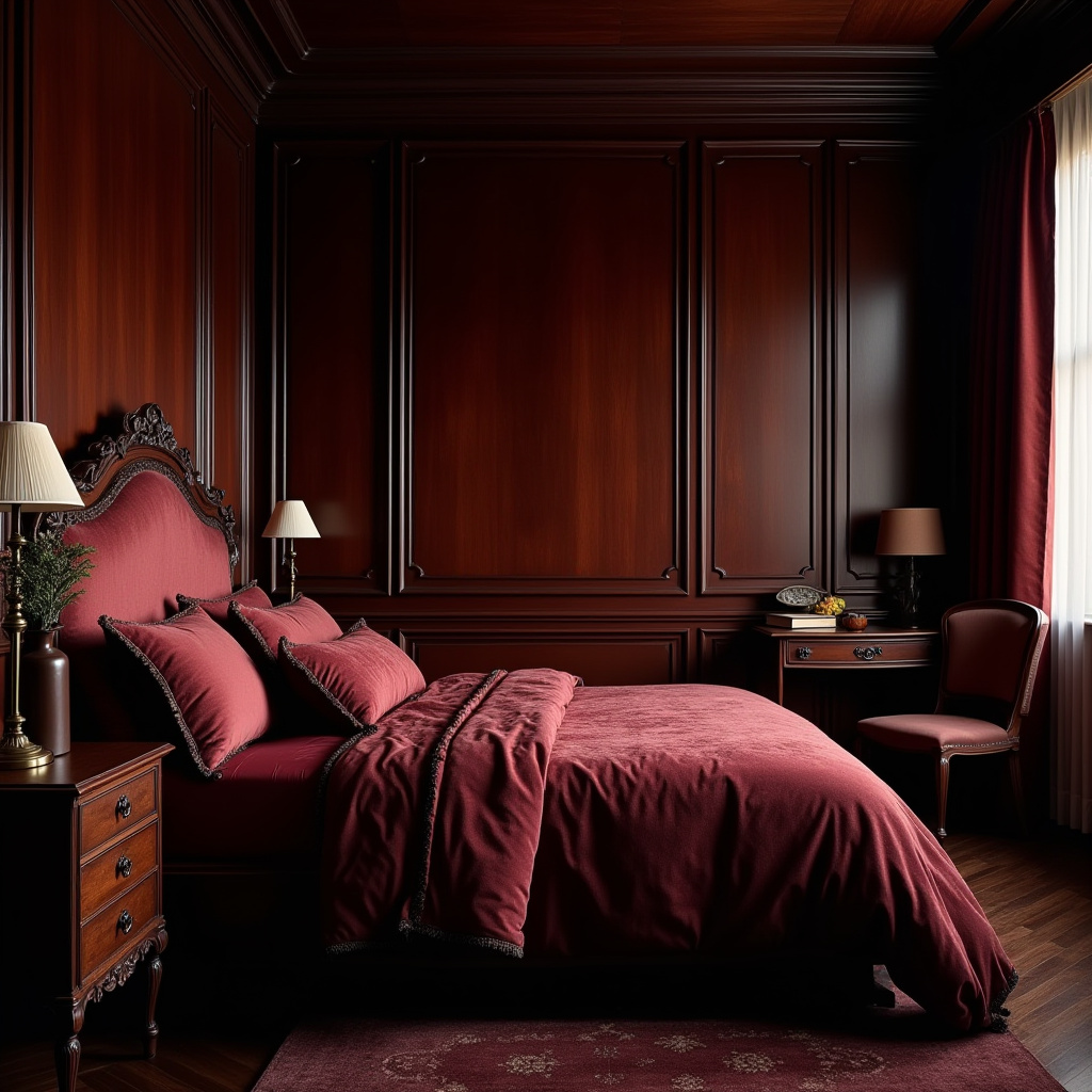 Dark Small Bedroom 27