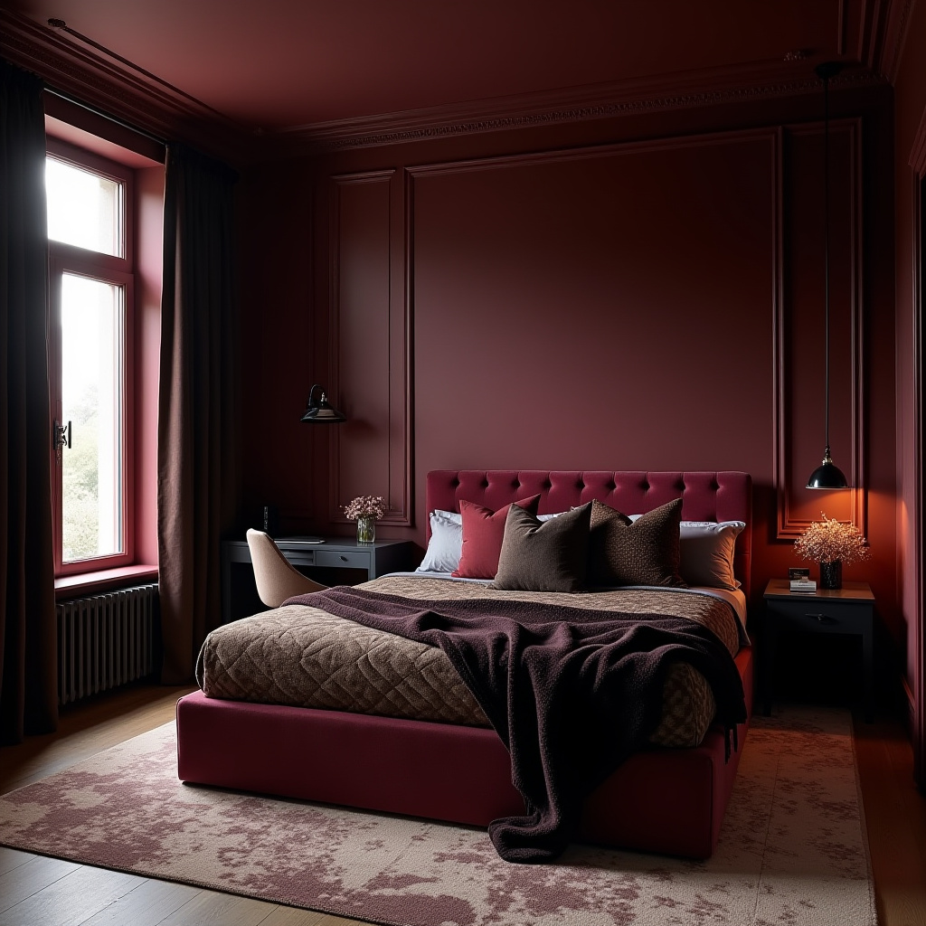 Dark Small Bedroom 3