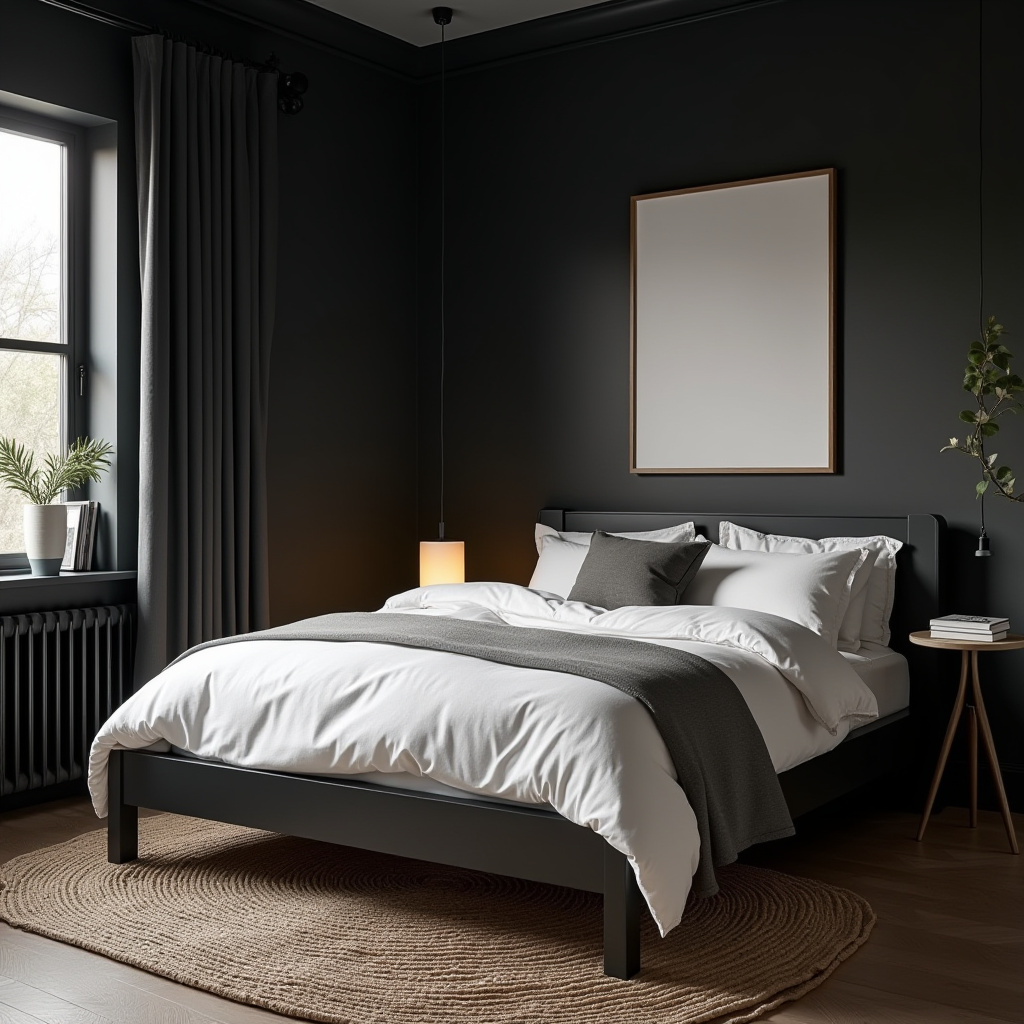 Dark Small Bedroom 7