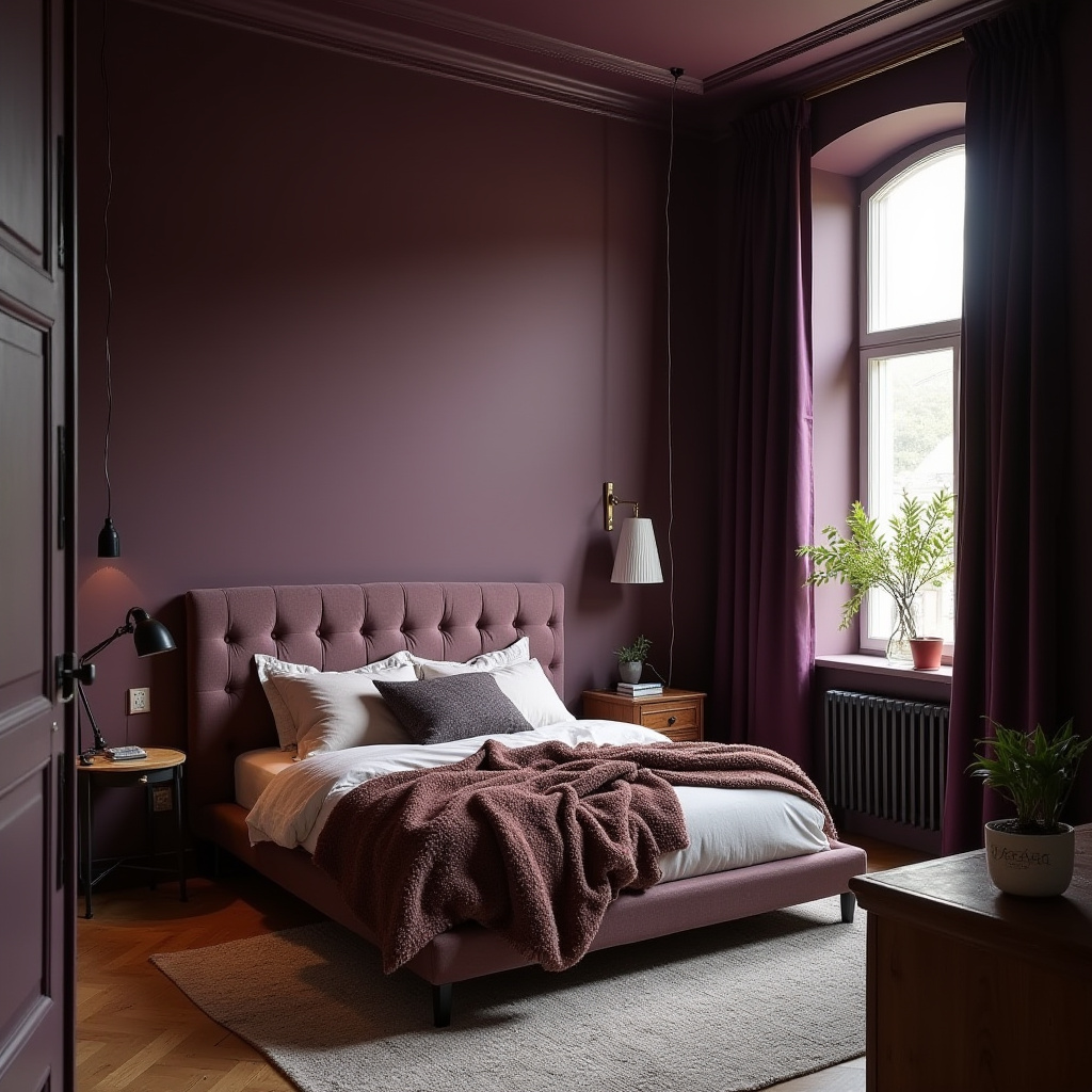 Dark Small Bedroom 9