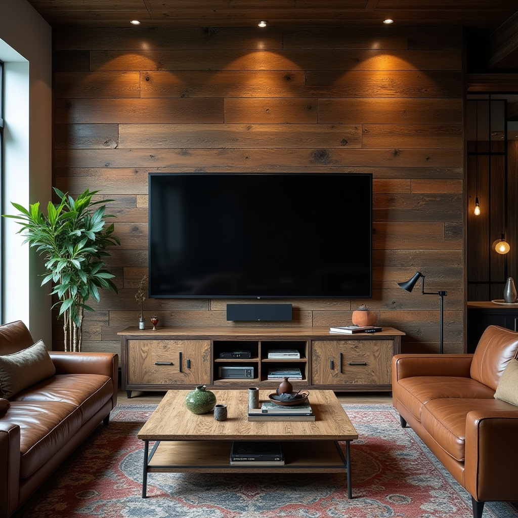 Dark Tv Wall Living Room 30