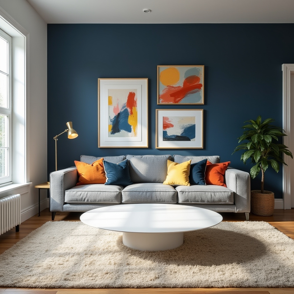 Decorate Wall Behind Couch 1