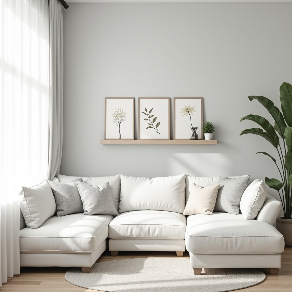 Decorate Wall Behind Couch 2