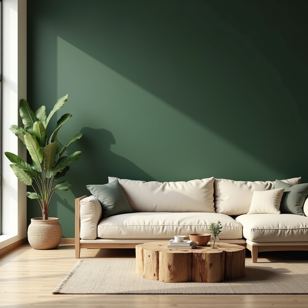 Earthy Modern Living Room 2