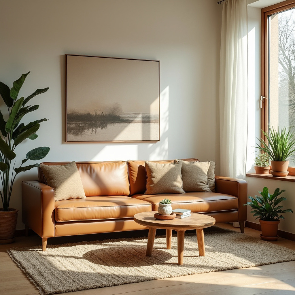 Earthy Modern Living Room 5