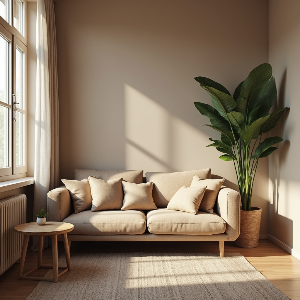 Earthy Modern Living Room 8