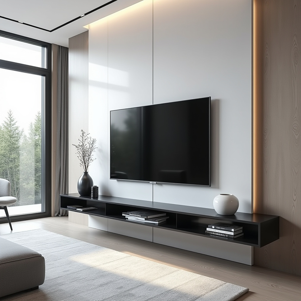 Elegant Tv Wall Design 10