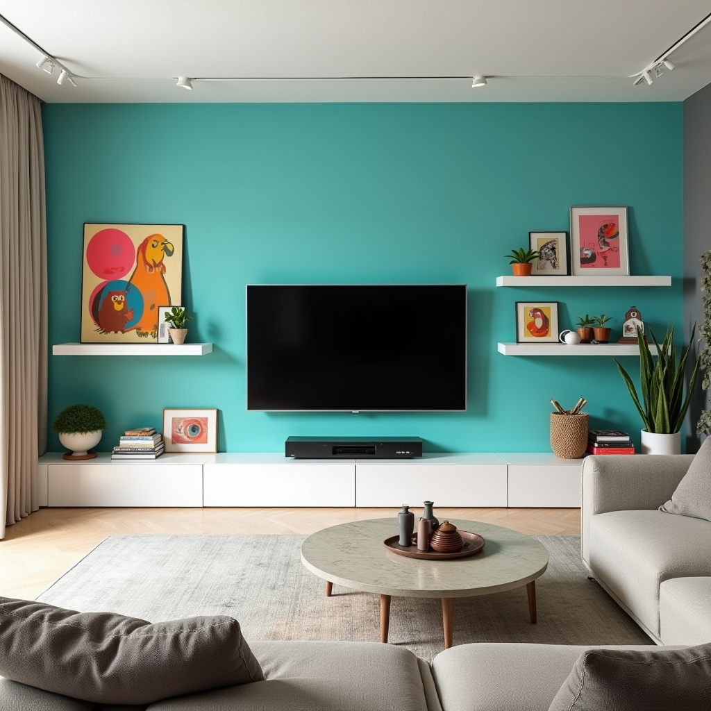 Elegant Tv Wall Design 13
