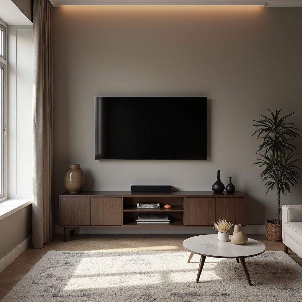 Elegant Tv Wall Design 14