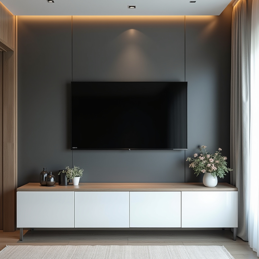 Elegant Tv Wall Design 15