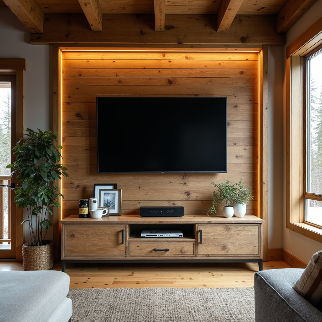 Elegant Tv Wall Design 16