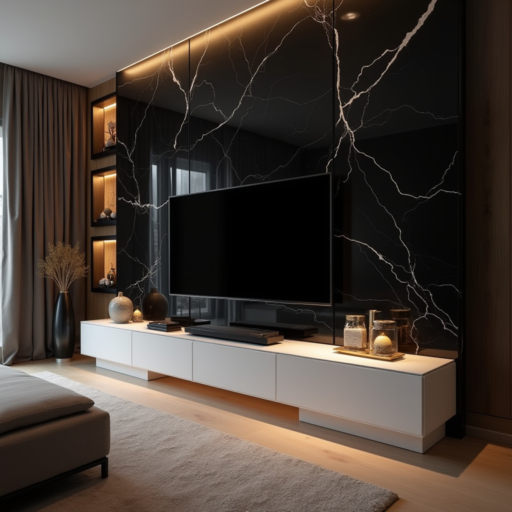 Elegant Tv Wall Design 17