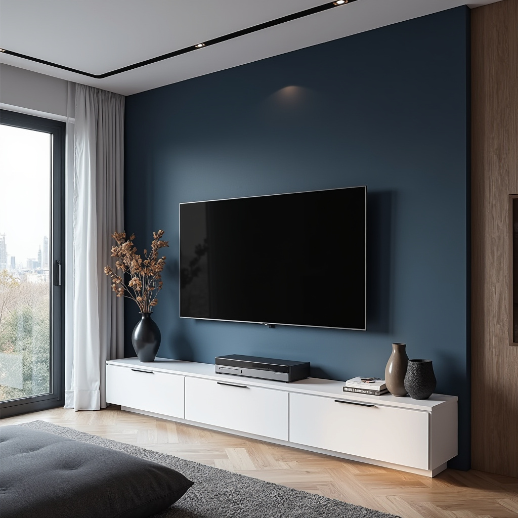 Elegant Tv Wall Design 21