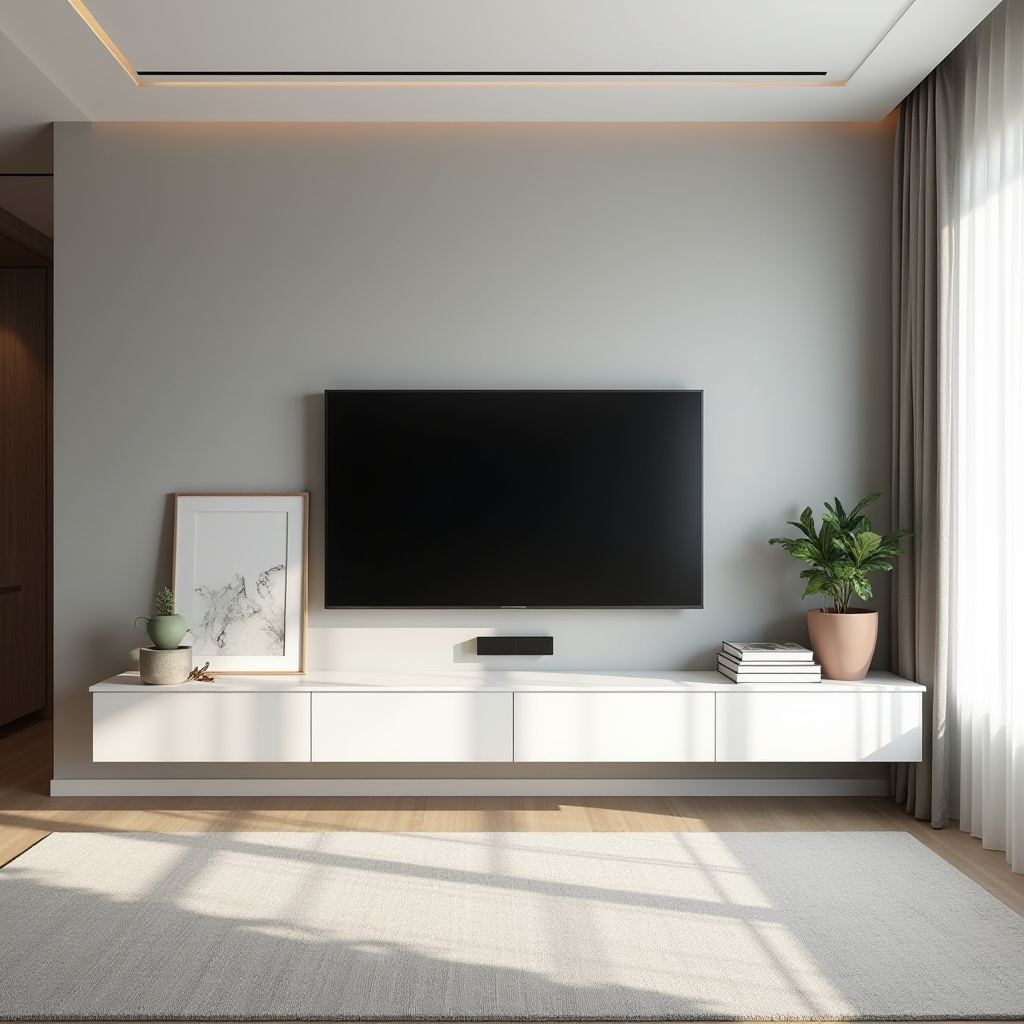 Elegant Tv Wall Design 28