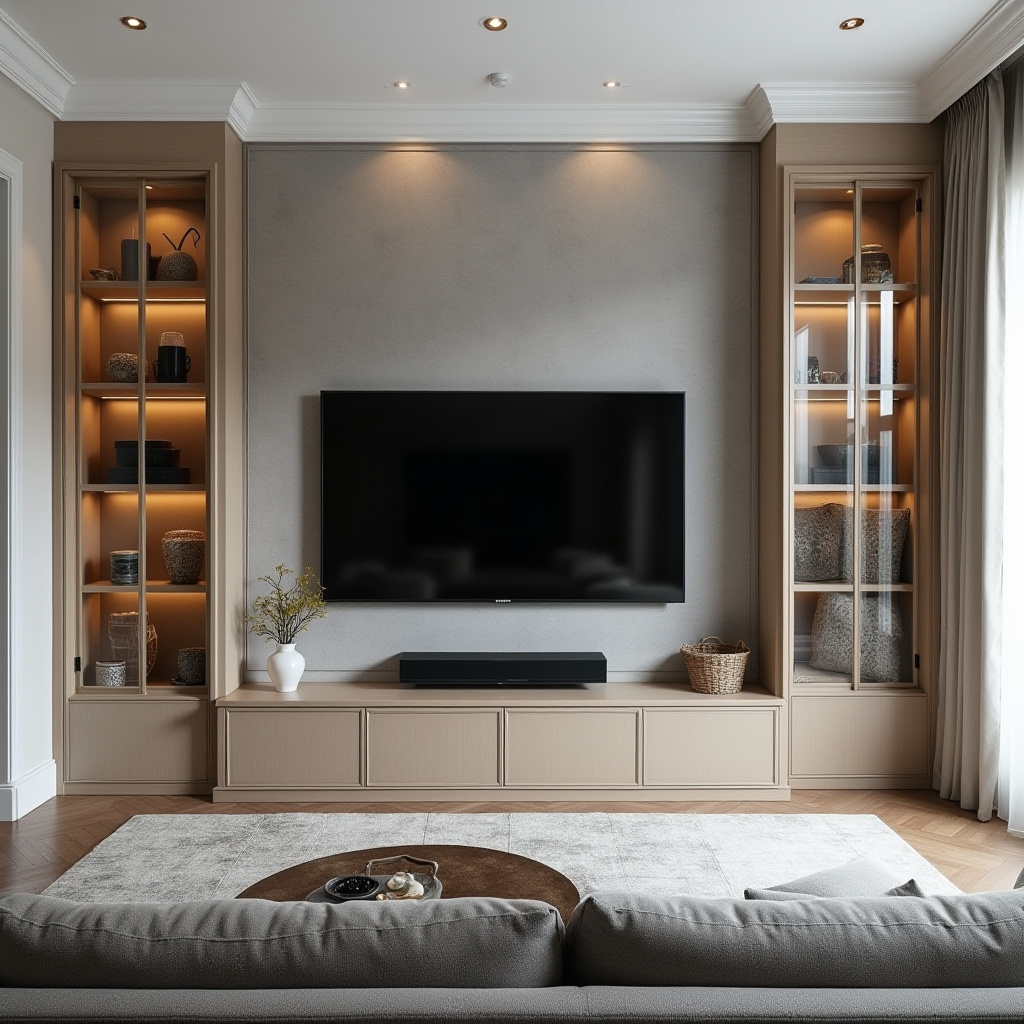 Elegant Tv Wall Design 6