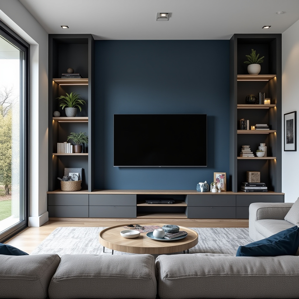 Elegant Tv Wall Design 8