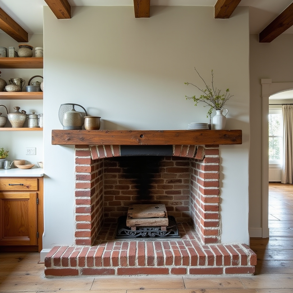 Farmhouse Fireplace Decor 20