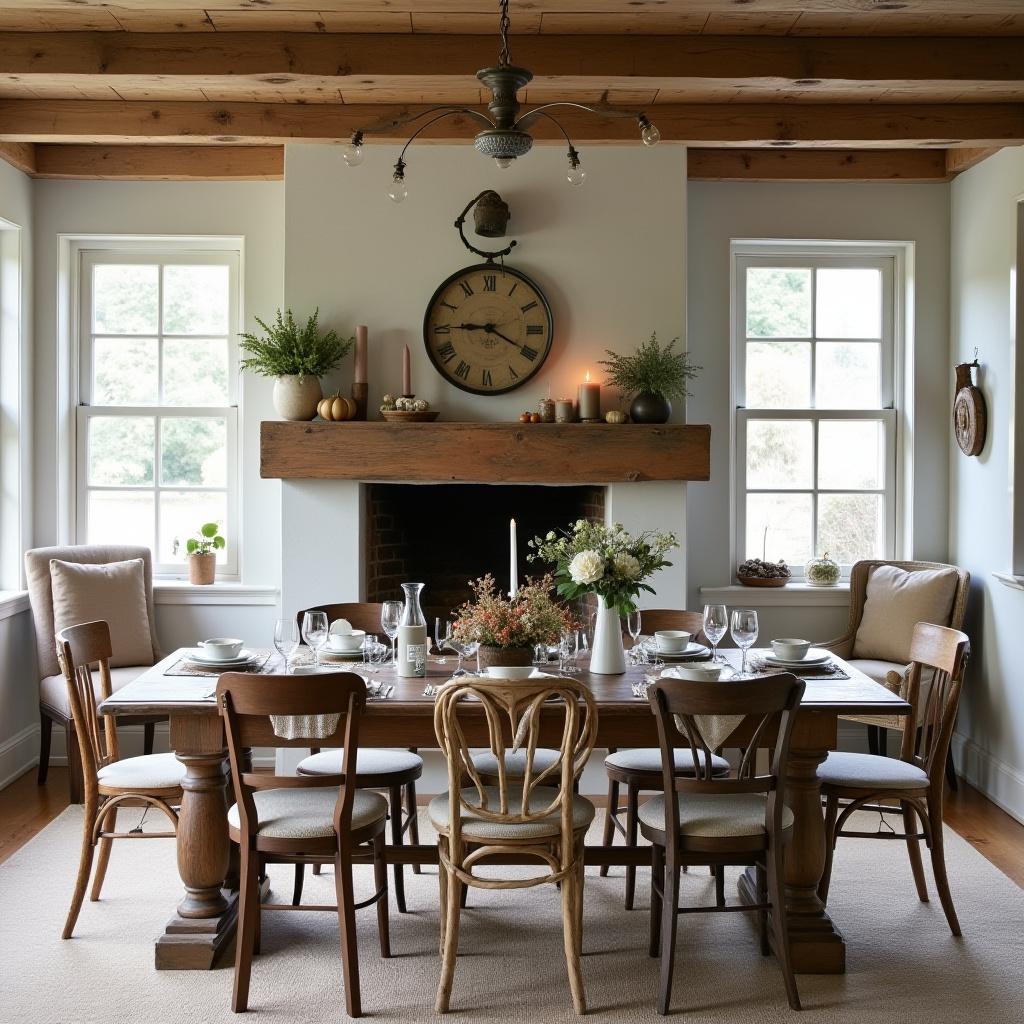 Farmhouse Fireplace Decor 26