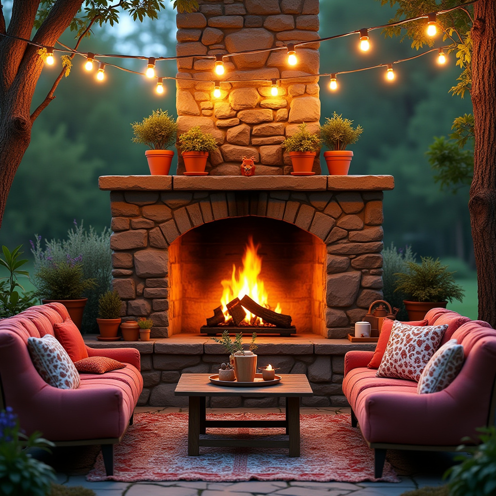 Farmhouse Fireplace Decor 29