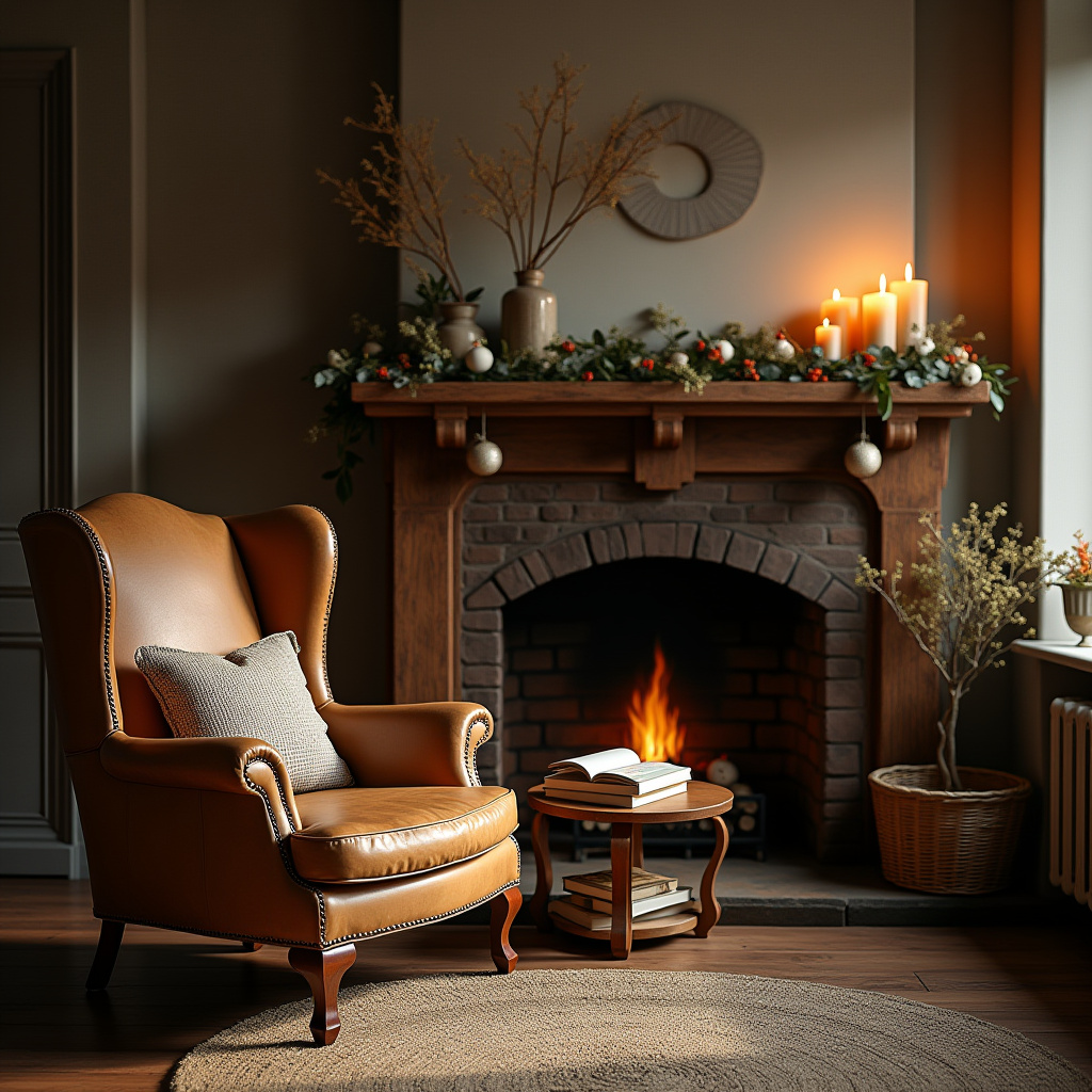 Farmhouse Fireplace Decor 5