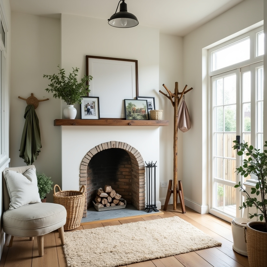 Farmhouse Fireplace Decor 6