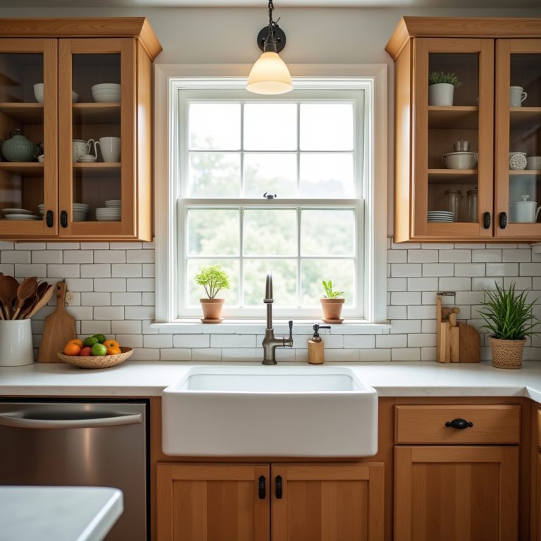 Farmhouse Kitchen Backsplash 1