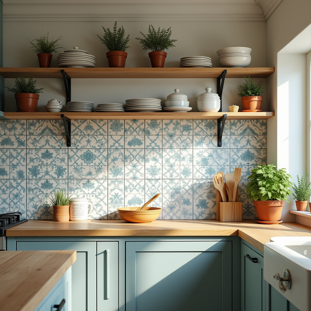 Farmhouse Kitchen Backsplash 2
