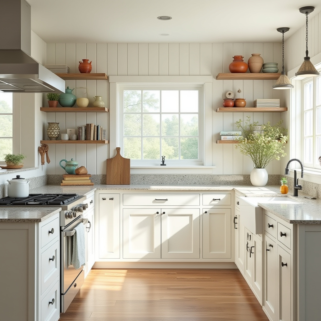 Farmhouse Kitchen Cabinets 10