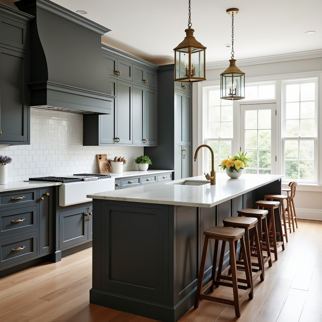 Farmhouse Kitchen Cabinets 11