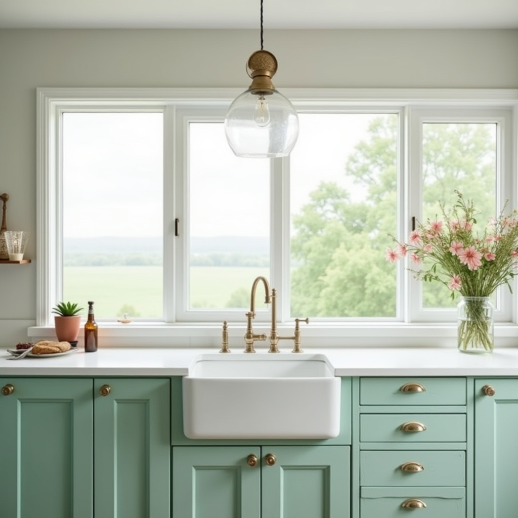 Farmhouse Kitchen Cabinets 17