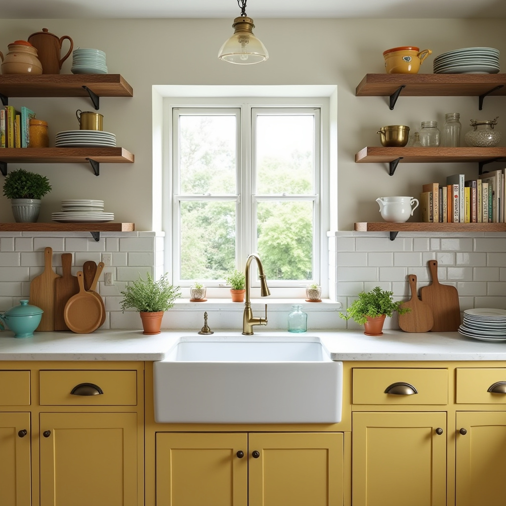 Farmhouse Kitchen Cabinets 19
