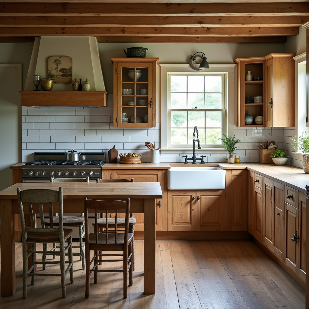 Farmhouse Kitchen Cabinets 22