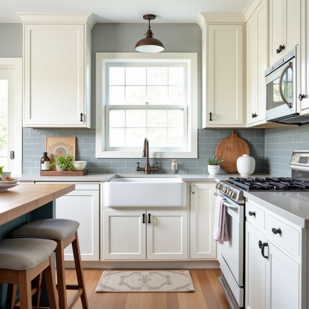 Farmhouse Kitchen Cabinets 23