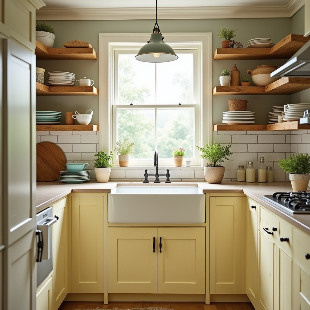 Farmhouse Kitchen Cabinets 25