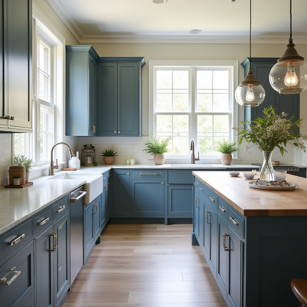 Farmhouse Kitchen Cabinets 26