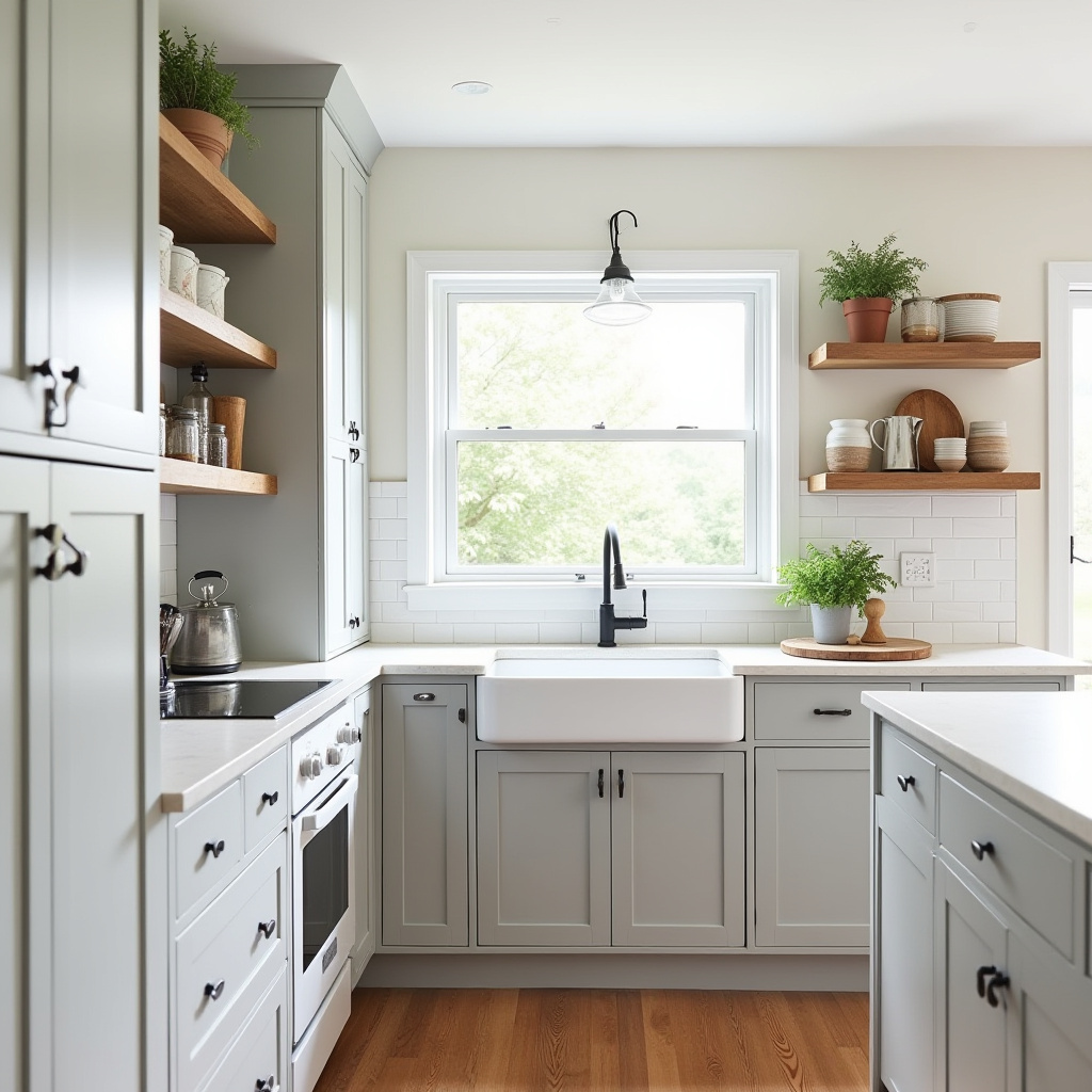 Farmhouse Kitchen Cabinets 5