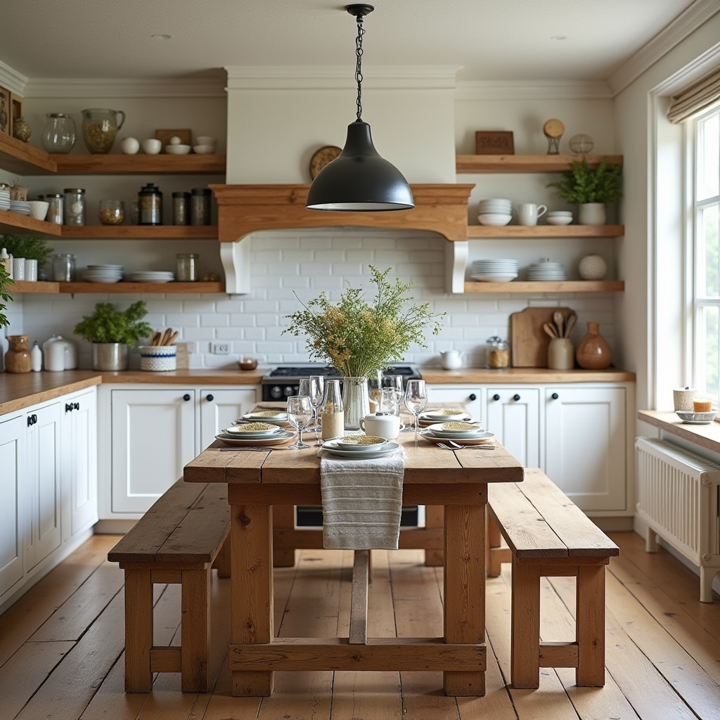 Farmhouse Kitchen Design 20