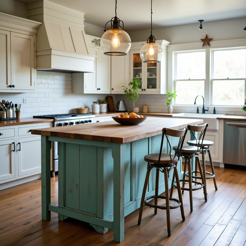 Farmhouse Kitchen Island 12