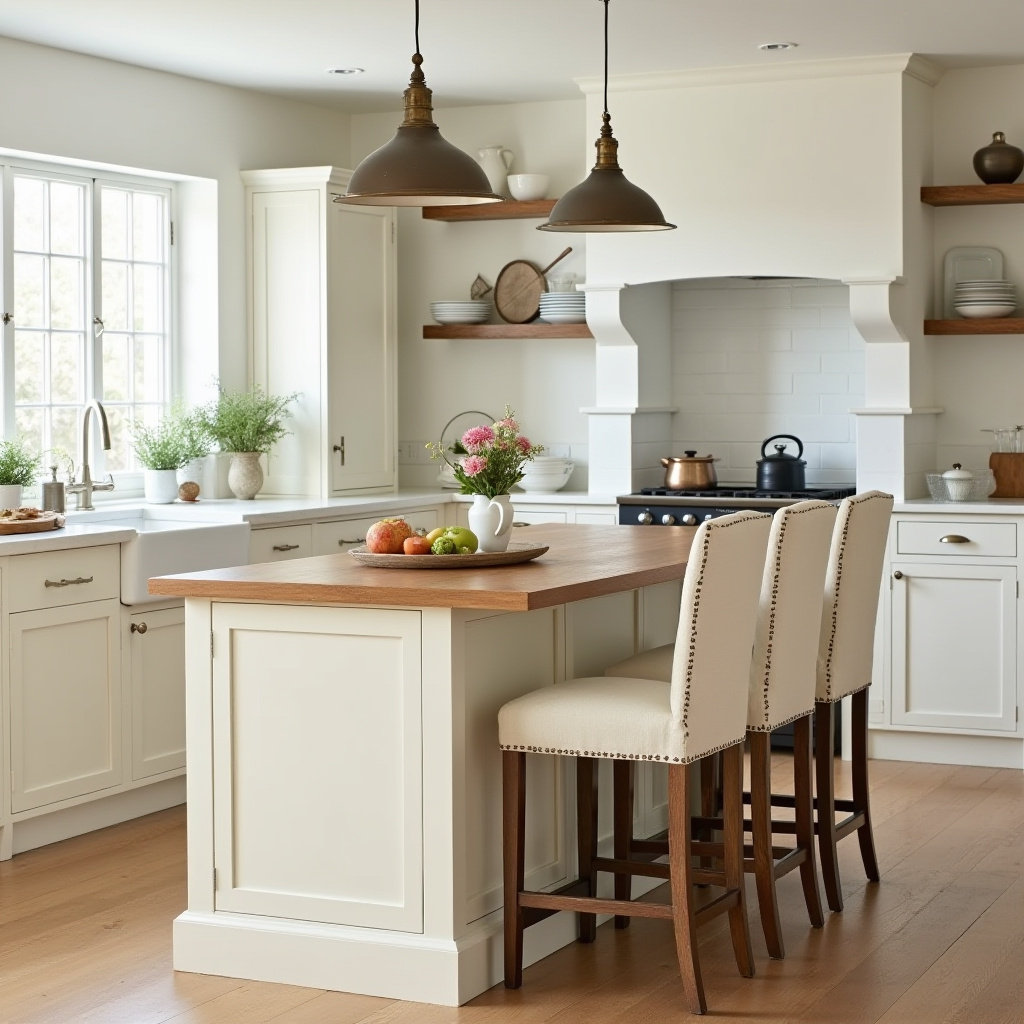 Farmhouse Kitchen Island 14