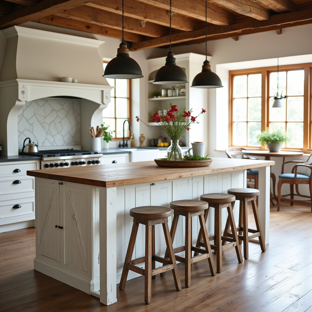 Farmhouse Kitchen Island 19