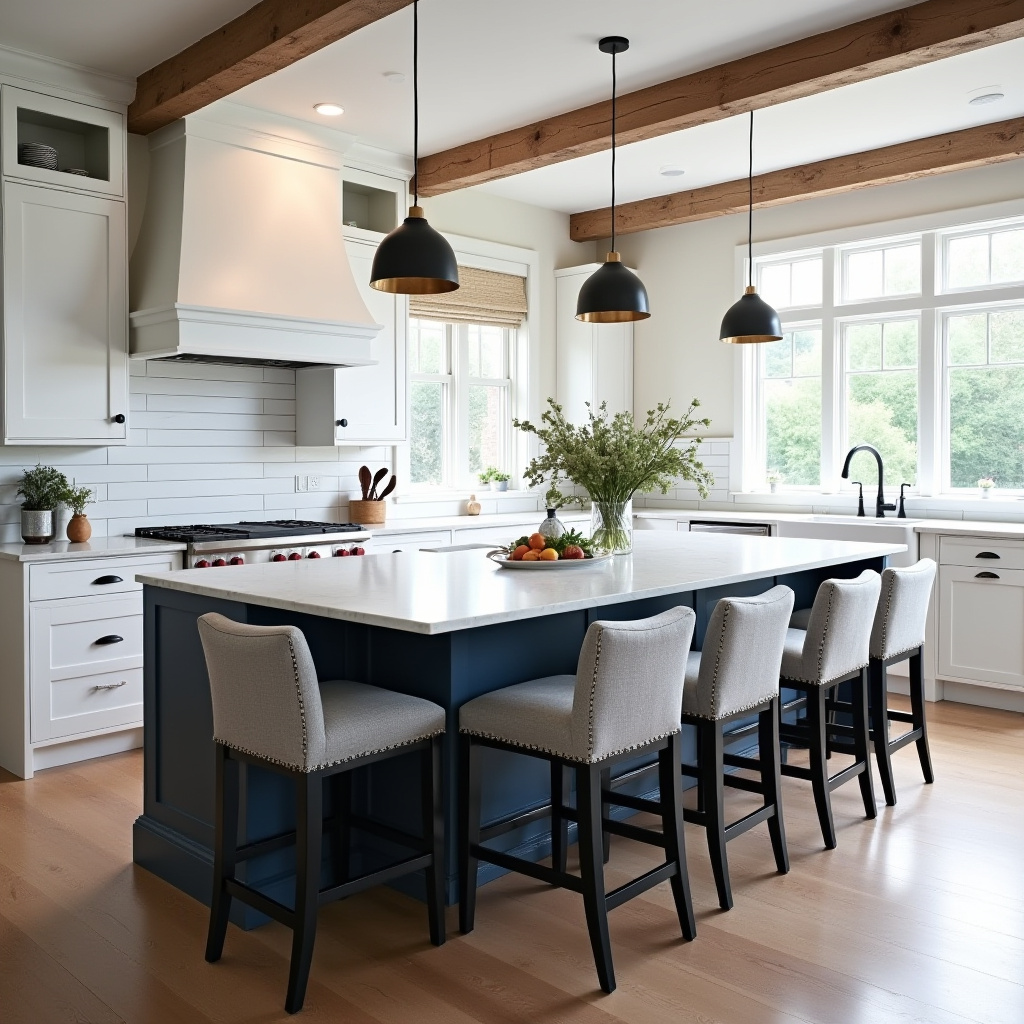 Farmhouse Kitchen Island 2