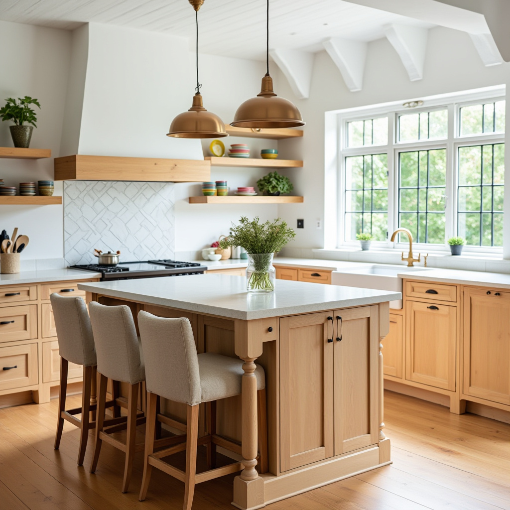 Farmhouse Kitchen Island 20