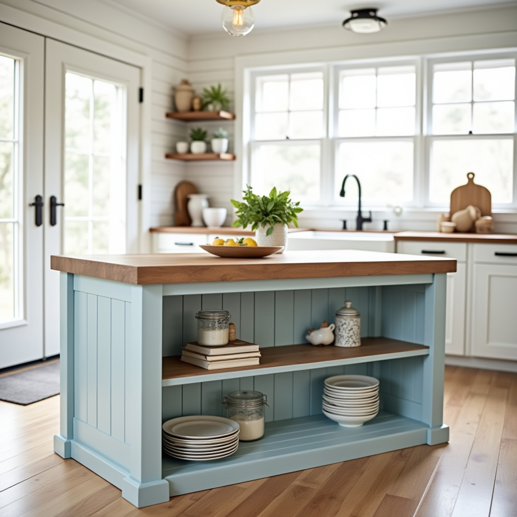 Farmhouse Kitchen Island 5