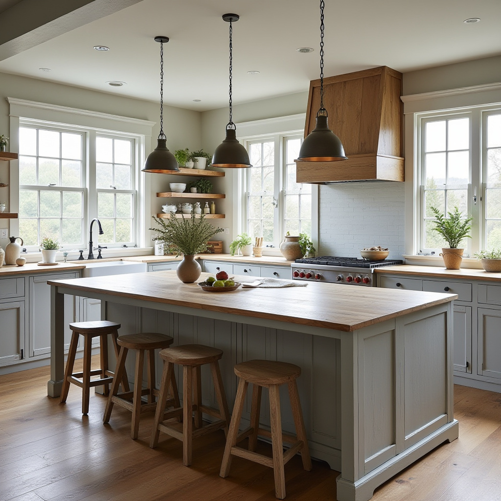 Farmhouse Kitchen Island 6