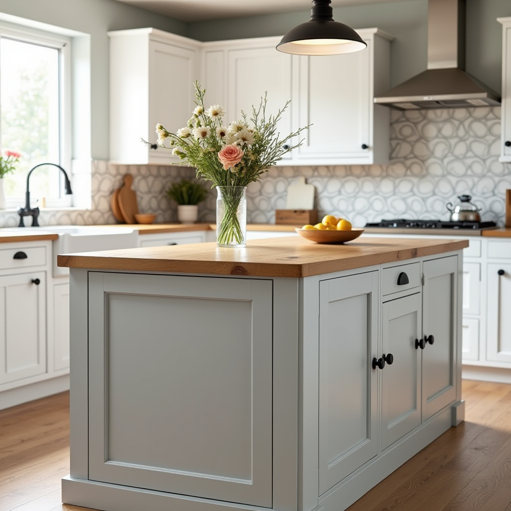 Farmhouse Kitchen Island 7