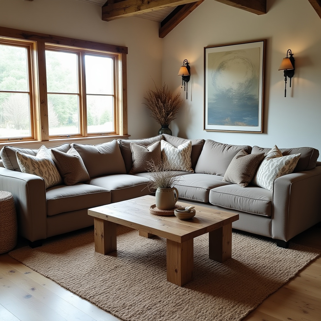 Farmhouse Living Room Ideas 14