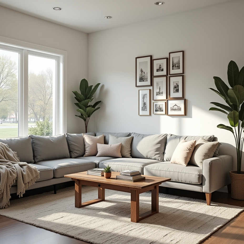 Farmhouse Living Room Ideas 16