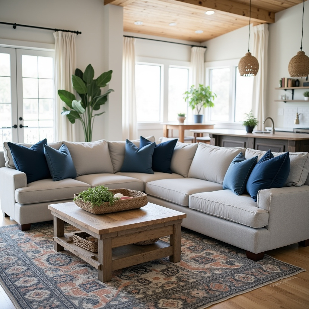 Farmhouse Living Room Ideas 18