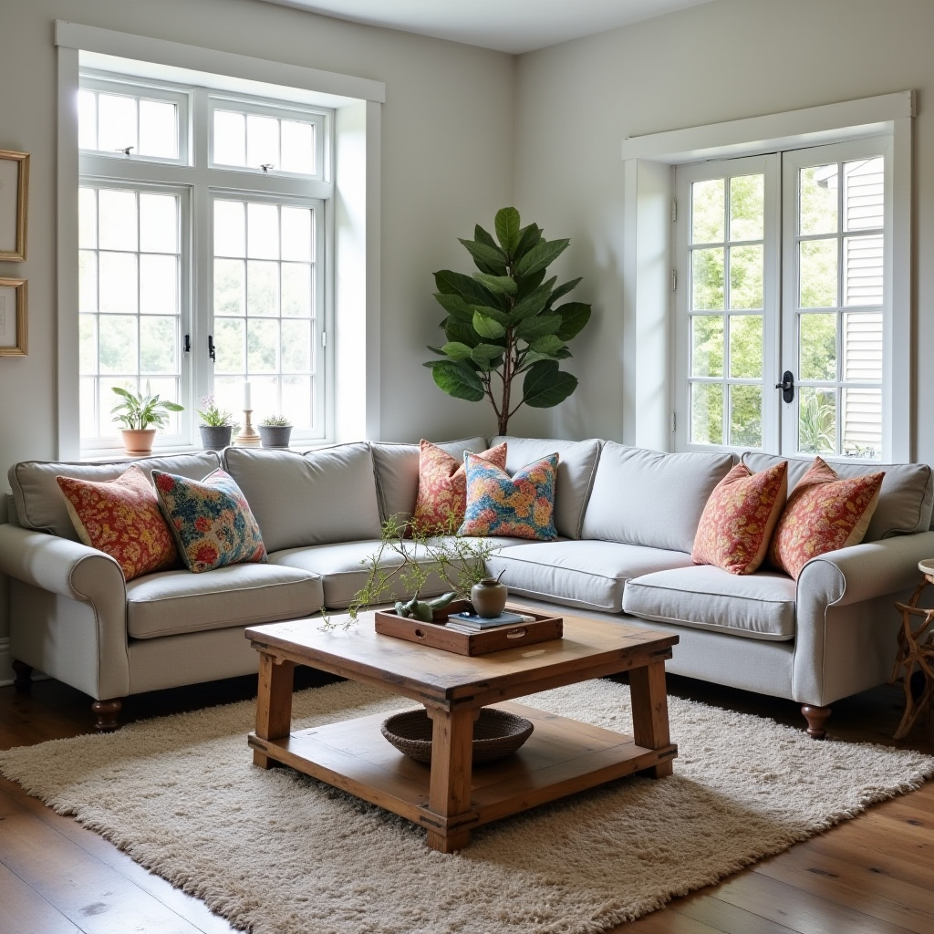 Farmhouse Living Room Ideas 20